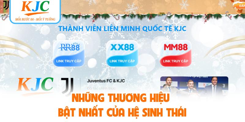 Những thương hiệu nổi bật nhất của hệ sinh thái